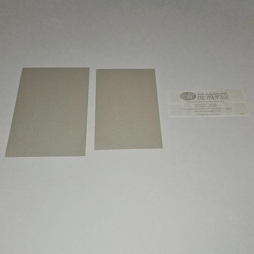 Creative Memories 2006 Snowflake Photo Mat Journaling Box Stickers Lot
